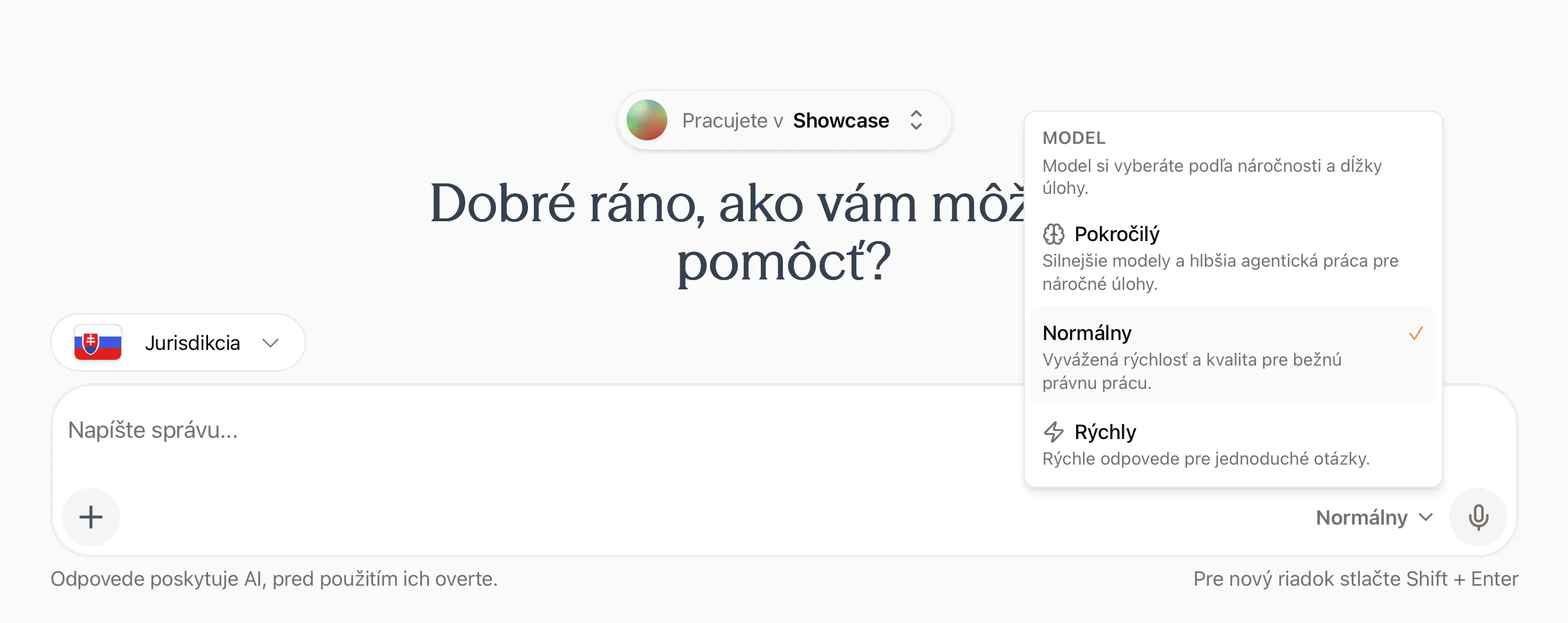 Výber modelu odpovede