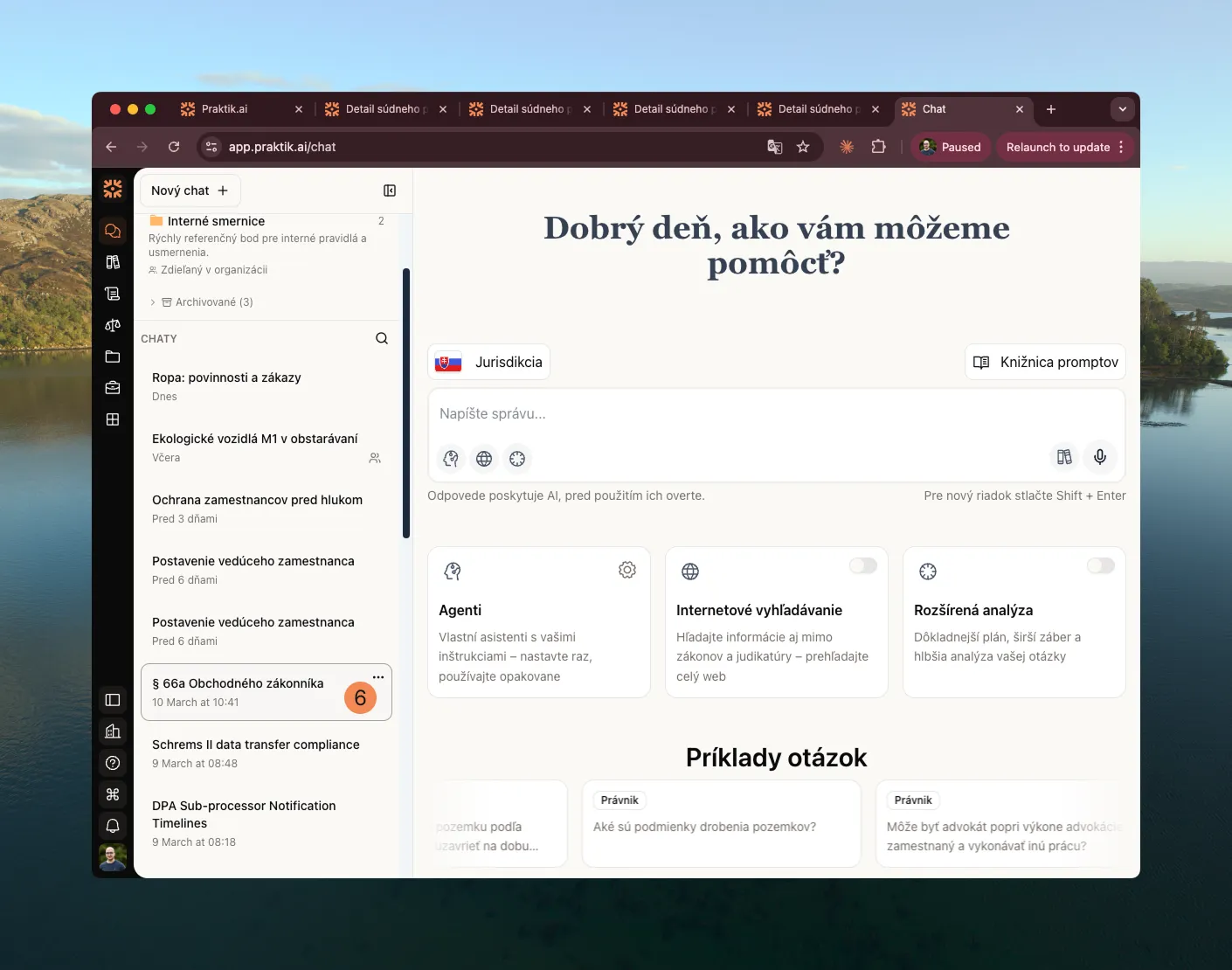 Ťahanie chatu do priečinka vyznačené číslom 4
