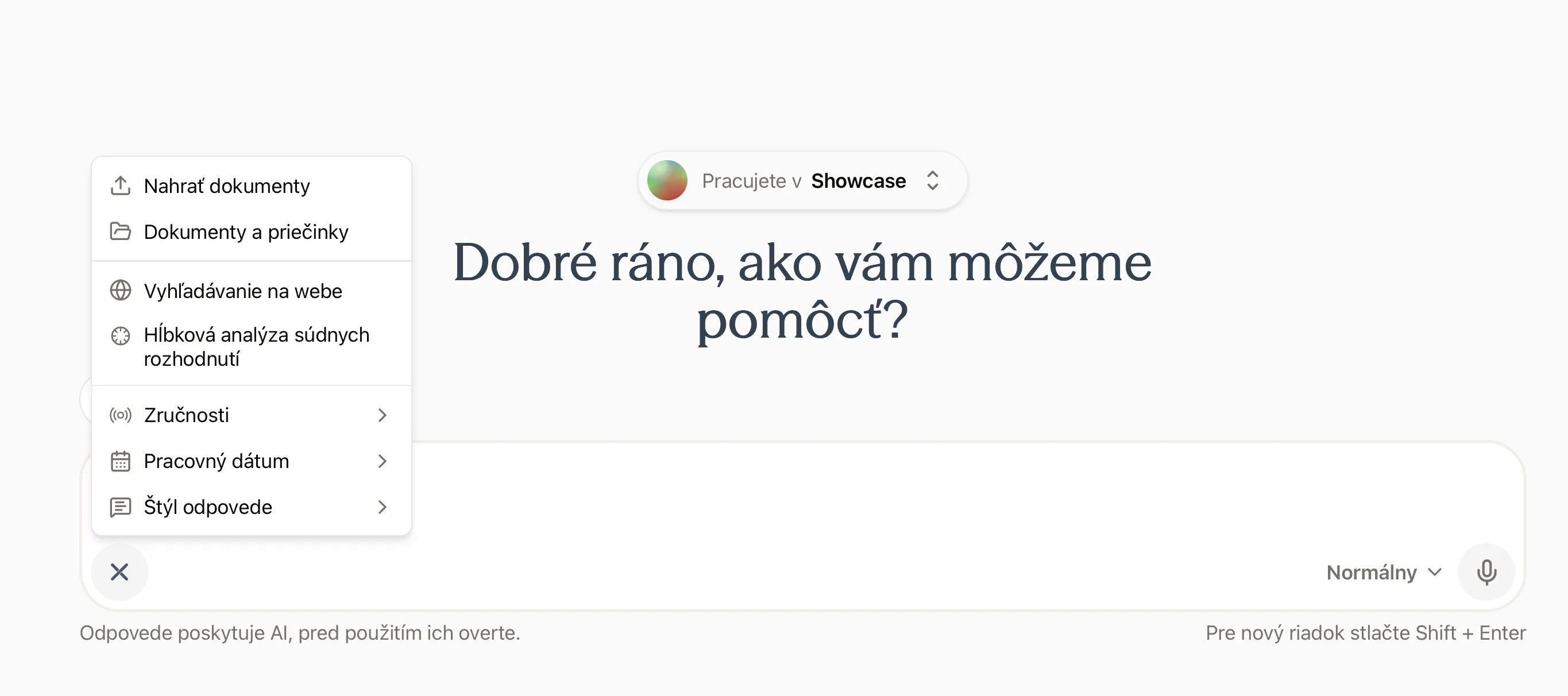 Ponuka ďalších nástrojov