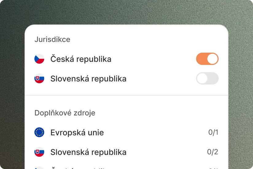 Pracujte s českým a slovenským právem